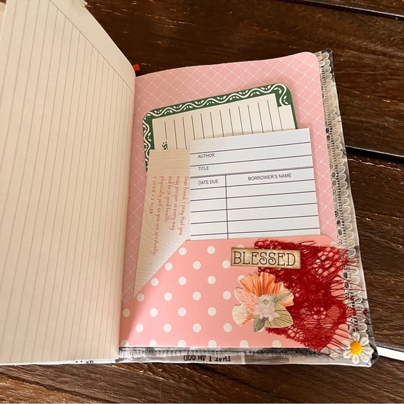 Faith Christian Junk Journal 1 Signature Minimal Decorating Blank Black/White - Picture 13 of 16